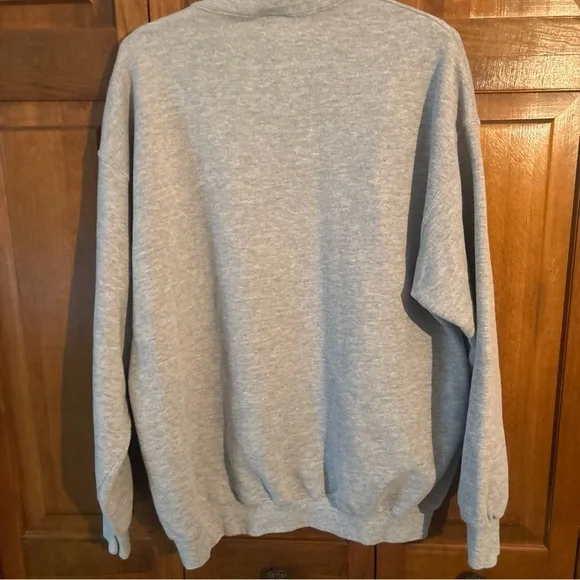 Disney Men's Gray Crewneck Sweater with Mickey Mouse - Picture 8 of 9